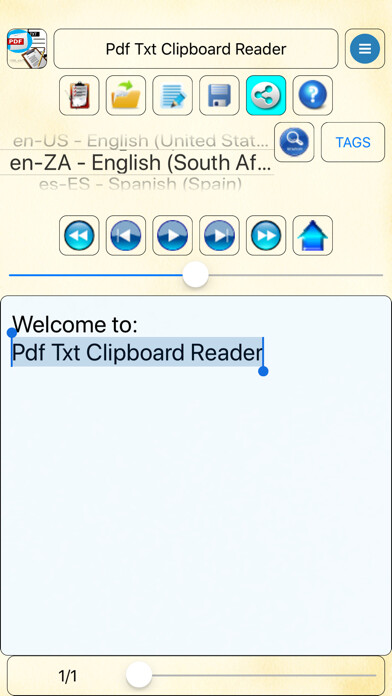 Emulate iPhone app Pdf Txt Clipboard Reader using MyAndroid Emulate iPhone app Pdf Txt Clipboard Reader using MyAndroid