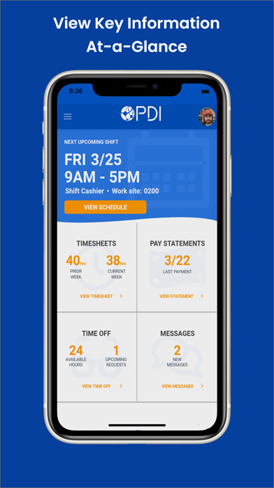 Emulate iPhone app PDI Employee Self-Service using MyAndroid Emulate iPhone app PDI Employee Self-Service using MyAndroid