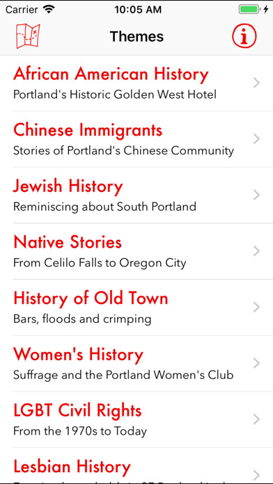 Emulate iPhone app PDX Social History Guide using MyAndroid Emulate iPhone app PDX Social History Guide using MyAndroid