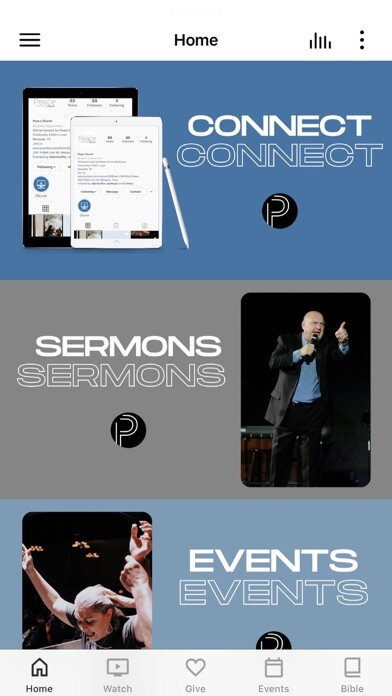 Emulate iPhone app Peace Church Us using MyAndroid Emulate iPhone app Peace Church Us using MyAndroid