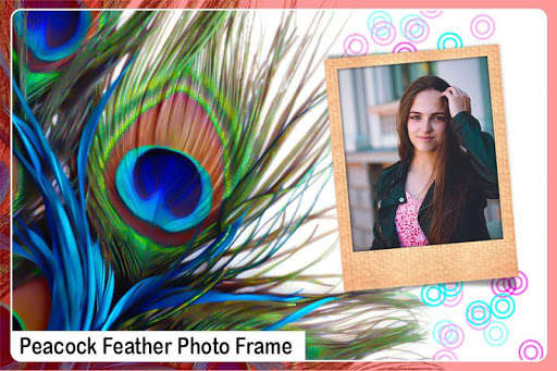 Run android online APK Peacock Feather Photo Frame from MyAndroid or emulate Peacock Feather Photo Frame using MyAndroid