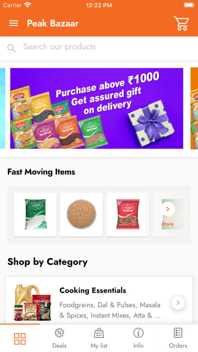 Emulate iPhone app Peak Bazaar using MyAndroid Emulate iPhone app Peak Bazaar using MyAndroid