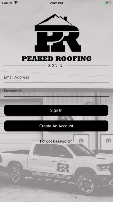 Emulate iPhone app Peaked Roofing using MyAndroid Emulate iPhone app Peaked Roofing using MyAndroid