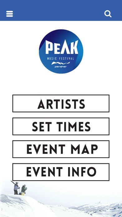 Emulate iPhone app Peak Festival using MyAndroid Emulate iPhone app Peak Festival using MyAndroid