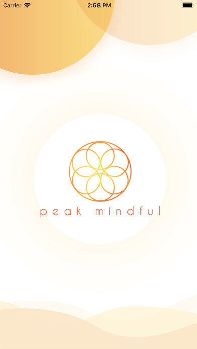Emulate iPhone app Peak Mindful using MyAndroid Emulate iPhone app Peak Mindful using MyAndroid