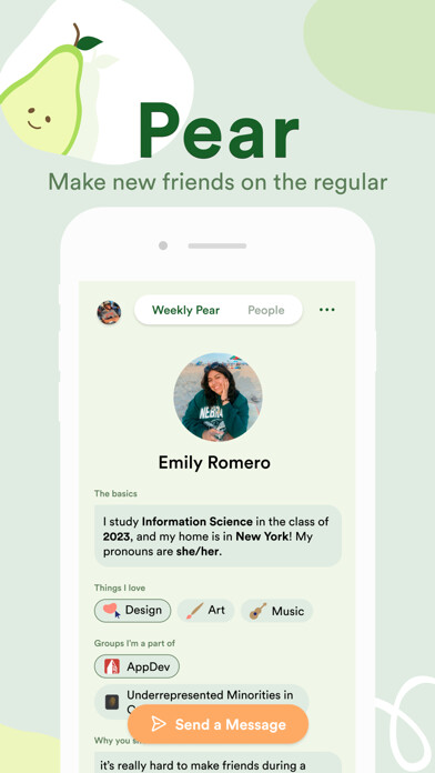 Emulate iPhone app Pear - Make Friends at Cornell using MyAndroid Emulate iPhone app Pear - Make Friends at Cornell using MyAndroid