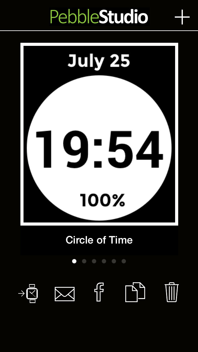 Emulate iPhone app PebbleStudio for Pebble Smartwatch using MyAndroid
