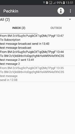 Run android online APK Pechkin lightweight bitmessage client for android from MyAndroid or emulate Pechkin lightweight bitmessage client for android using MyAndroid Run android online APK Pechkin lightweight bitmessage client for android from MyAndroid or emulate Pechkin lightweight bitmessage client for android using MyAndroid