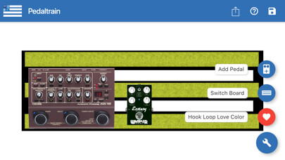 Emulate iPhone app PedalboardPlanner using MyAndroid