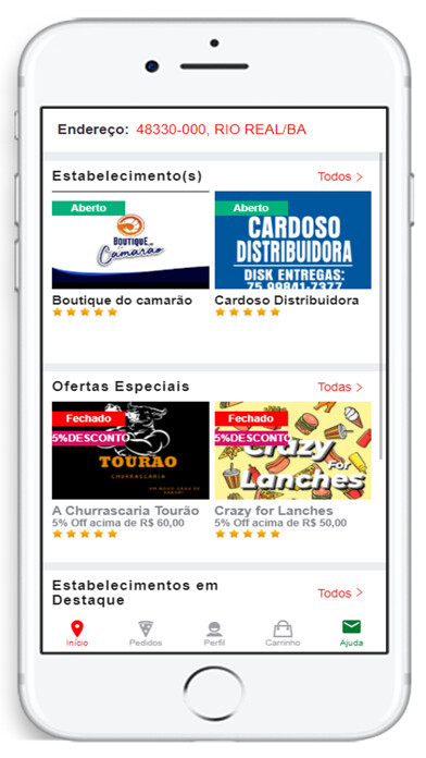 Emulate iPhone app Pede Delivery using MyAndroid