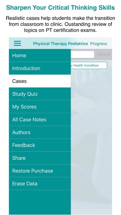 Emulate iPhone app Pediatrics PT Case Files, 1e using MyAndroid Emulate iPhone app Pediatrics PT Case Files, 1e using MyAndroid