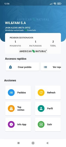 Run android online APK Pedidos Wilfam S.A from MyAndroid or emulate Pedidos Wilfam S.A using MyAndroid