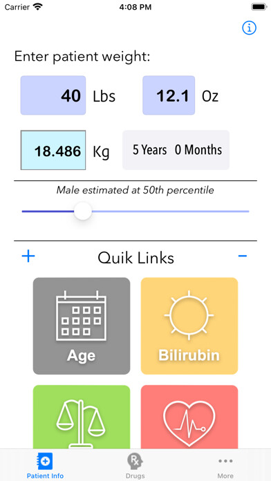 Emulate iPhone app Pedi QuikCalc 5 using MyAndroid Emulate iPhone app Pedi QuikCalc 5 using MyAndroid