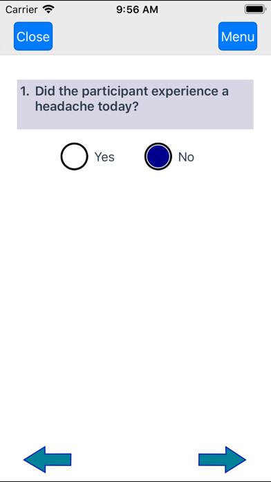Emulate iPhone app PedMigraine using MyAndroid Emulate iPhone app PedMigraine using MyAndroid
