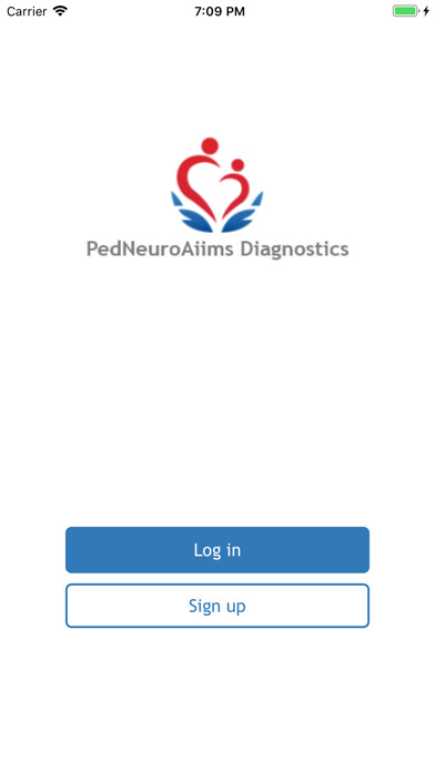 Emulate iPhone app PedNeuroAiims Diagnostics using MyAndroid