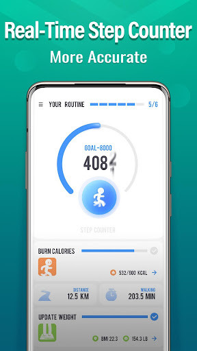 Run android online APK Pedometer 2022 Fitness Tracker from MyAndroid or emulate Pedometer 2022 Fitness Tracker using MyAndroid