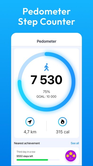 Emulate iPhone app Pedometer - Run & Step Counter using MyAndroid Emulate iPhone app Pedometer - Run & Step Counter using MyAndroid