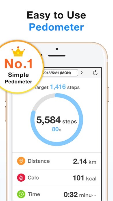 Emulate iPhone app Pedometer - Steps Counter app using MyAndroid Emulate iPhone app Pedometer - Steps Counter app using MyAndroid