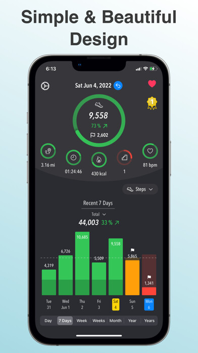 Emulate iPhone app Pedora: Pedometer Step Counter using MyAndroid