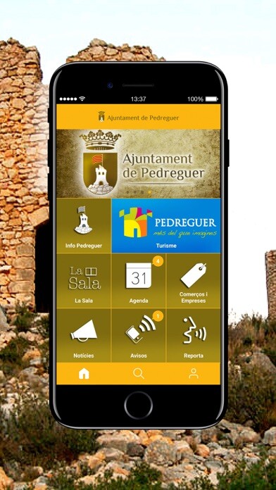Emulate iPhone app Pedreguer App using MyAndroid Emulate iPhone app Pedreguer App using MyAndroid