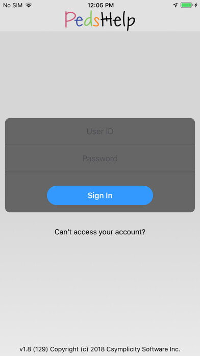 Emulate iPhone app PedsHelp using MyAndroid Emulate iPhone app PedsHelp using MyAndroid