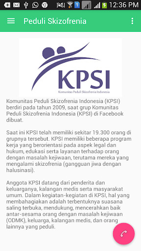 Run android online APK Peduli Skizofrenia from MyAndroid or emulate Peduli Skizofrenia using MyAndroid