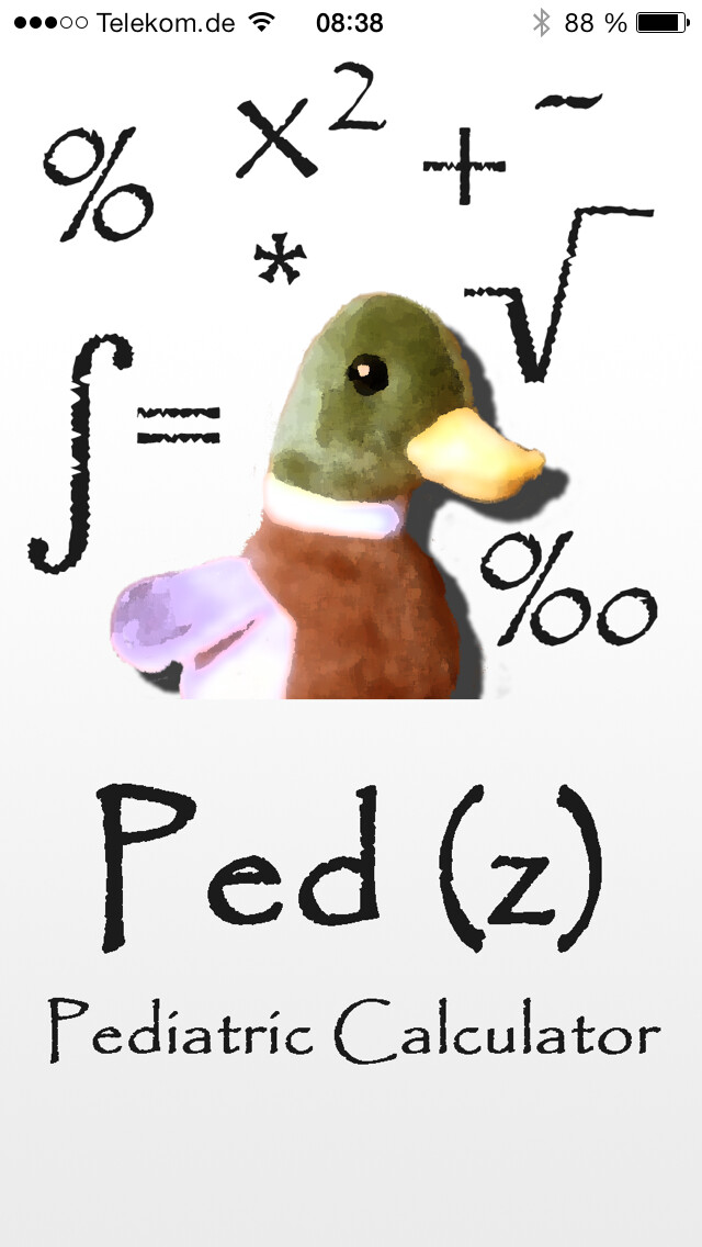 Emulate iPhone app Ped(z) - Pediatric Calculator using MyAndroid Emulate iPhone app Ped(z) - Pediatric Calculator using MyAndroid