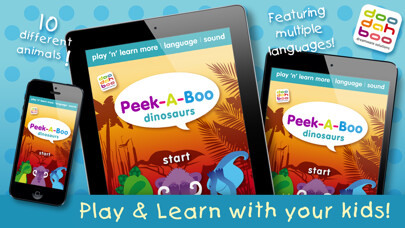 Emulate iPhone app Peek-A-Boo Dinosaurs – Play ‘N’ Learn using MyAndroid Emulate iPhone app Peek-A-Boo Dinosaurs – Play ‘N’ Learn using MyAndroid