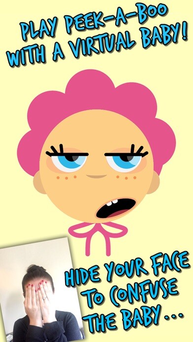 Emulate iPhone app Peek-a-Boo! Play With A Virtual Baby Who Responds To You! using MyAndroid