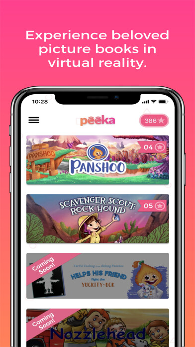 Emulate iPhone app Peeka: VR Picture Books using MyAndroid Emulate iPhone app Peeka: VR Picture Books using MyAndroid