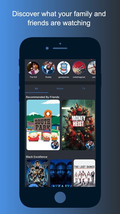 Emulate iPhone app Peek - Movies & TV Shows using MyAndroid