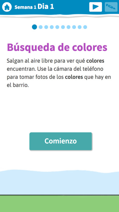 Emulate iPhone app PEEP Ciencias: Colores using MyAndroid Emulate iPhone app PEEP Ciencias: Colores using MyAndroid