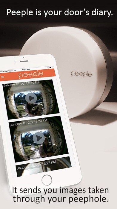 Emulate iPhone app Peeple - Caller ID for your home using MyAndroid