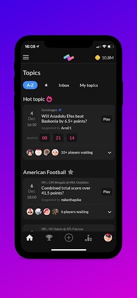 Run android online APK PeerBet - Sports prediction game from MyAndroid or emulate PeerBet - Sports prediction game using MyAndroid Run android online APK PeerBet - Sports prediction game from MyAndroid or emulate PeerBet - Sports prediction game using MyAndroid
