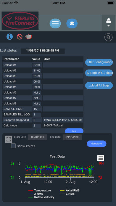 Emulate iPhone app Peerless FireConnect® using MyAndroid