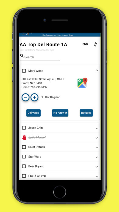 Emulate iPhone app PeerPlace Service Delivery using MyAndroid