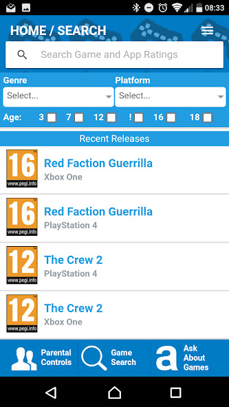 Emulate iPhone app PEGI Ratings using MyAndroid Emulate iPhone app PEGI Ratings using MyAndroid