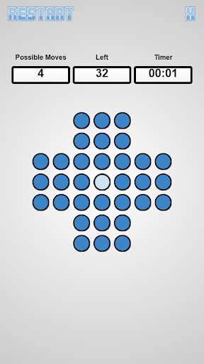 Run android online APK Peg Solitaire Free (Solo Noble) - A classic puzzle from MyAndroid or emulate Peg Solitaire Free (Solo Noble) - A classic puzzle using MyAndroid