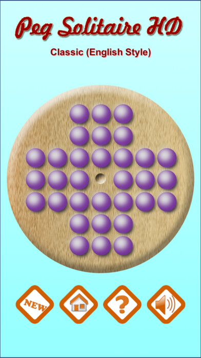 Emulate iPhone app Peg Solitaire Plus using MyAndroid