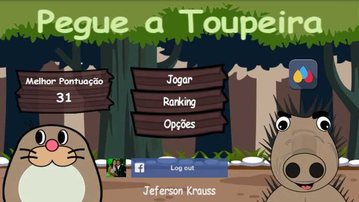 Emulate Android APK Pegue a Toupeira