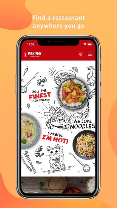 Emulate iPhone app Peking Asian Street Food using MyAndroid Emulate iPhone app Peking Asian Street Food using MyAndroid