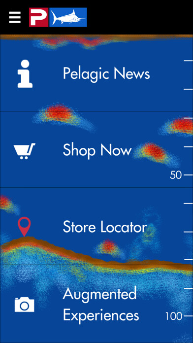 Emulate iPhone app Pelagic Gear using MyAndroid