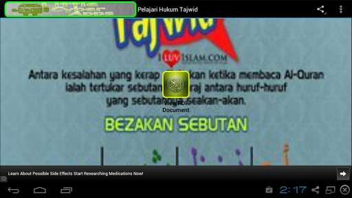 Run android online APK Pelajari Hukum Tajwid from MyAndroid or emulate Pelajari Hukum Tajwid using MyAndroid
