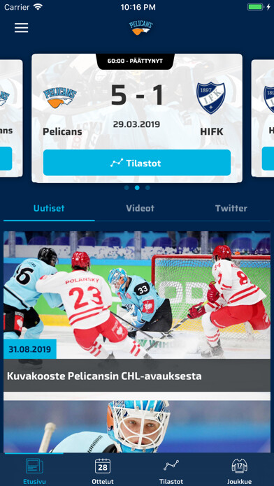 Emulate iPhone app Pelicans using MyAndroid