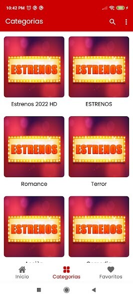 Run android online APK Peliculas de Estreno 2022 from MyAndroid or emulate Peliculas de Estreno 2022 using MyAndroid