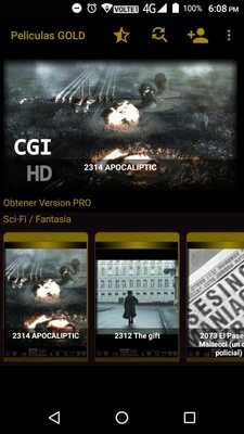 Emulate Android APK Peliculas Gold