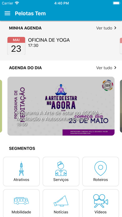 Emulate iPhone app Pelotas Tem using MyAndroid Emulate iPhone app Pelotas Tem using MyAndroid