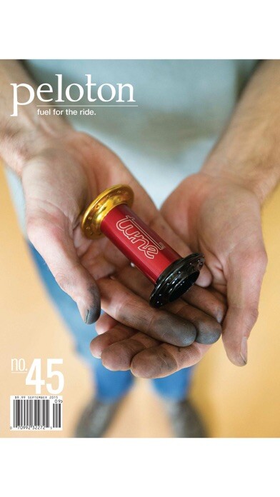 Emulate iPhone app Peloton Magazine Digital using MyAndroid