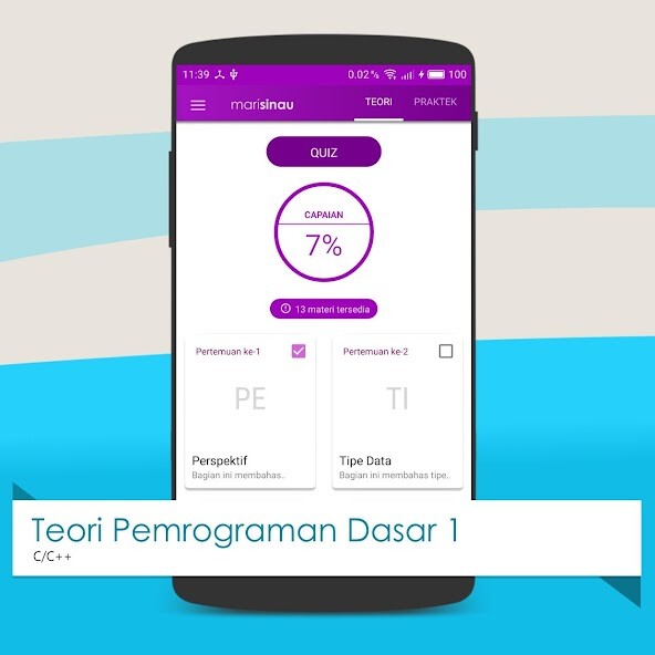 Run android online APK Pemrograman Dasar Bahasa C/C++ from MyAndroid or emulate Pemrograman Dasar Bahasa C/C++ using MyAndroid
