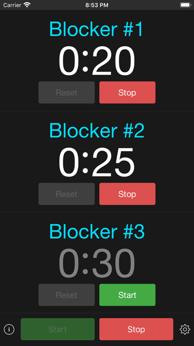 Emulate iPhone app PenaltyTimer using MyAndroid Emulate iPhone app PenaltyTimer using MyAndroid